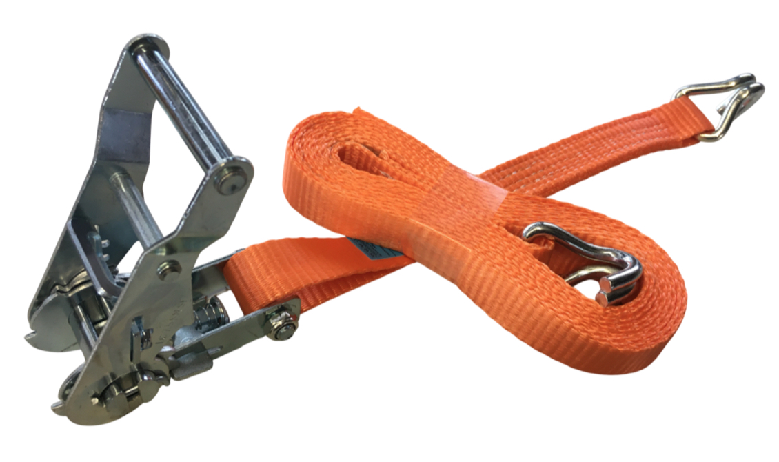 25mm PROFI-Spanngurt mit Spitzhaken 4m