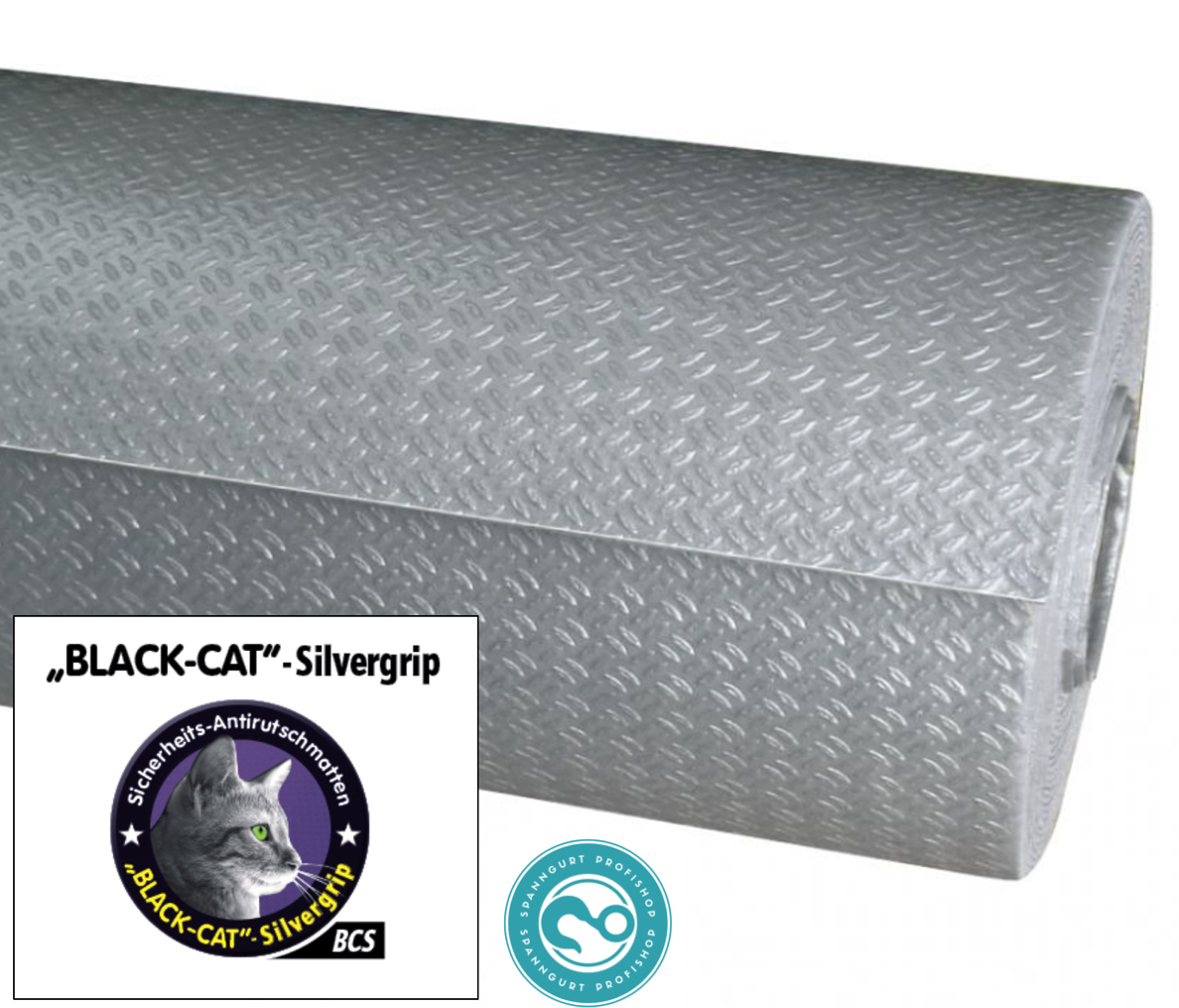 Blackcat Silvergrip Antirutschmatte 0,20 x12,00m