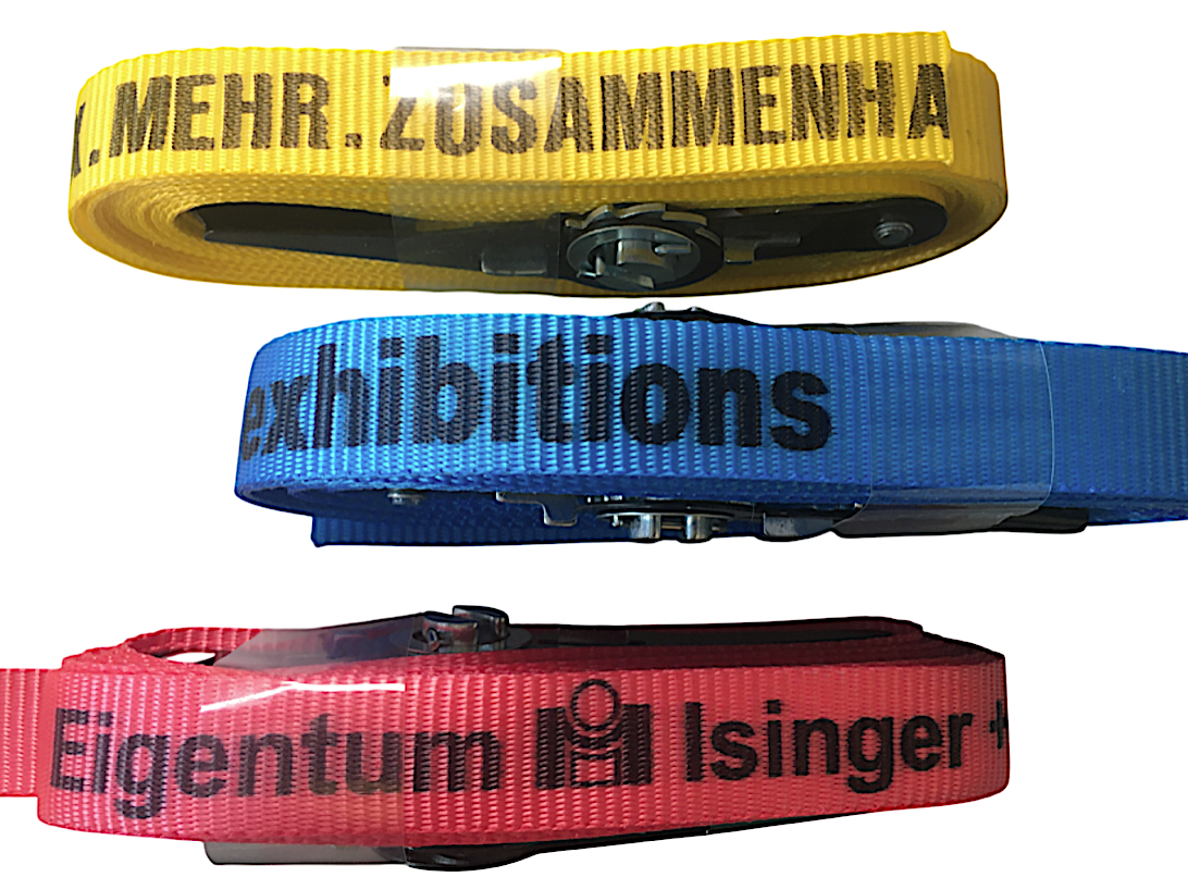 25mm Spanngurt mit Aufdruck